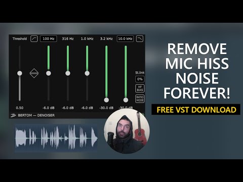 Remove Vocal Mic🎤 HISS & Background NOISE in FL Studio | on Live Input (+ Free Denoise VST Plugin)
