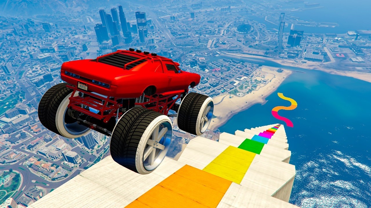 LA MEGA RAMPA MAS BUENARDA DE GTA 5 ONLINE