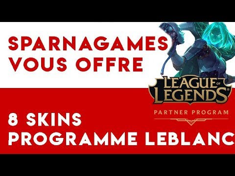 SPARNAGAMES + RIOT GAMES = PROGRAMME LEBLANC