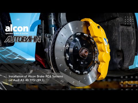 Alcon RC6 Brake Systems on Audi A5