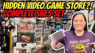 I Stumbled Into This Hidden Video Game Store While Thrifting! - SNES Pick Ups In Virginia!