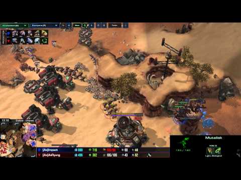 Ax.Ryung (T) vs Ax.Impact (Z) in Starbow mod