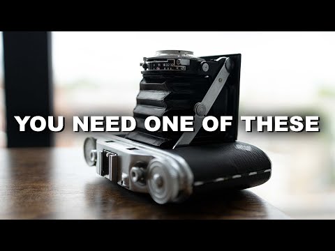 THE most portable medium format ... this is why you need a FOLDING camera (agfa isolette iii)