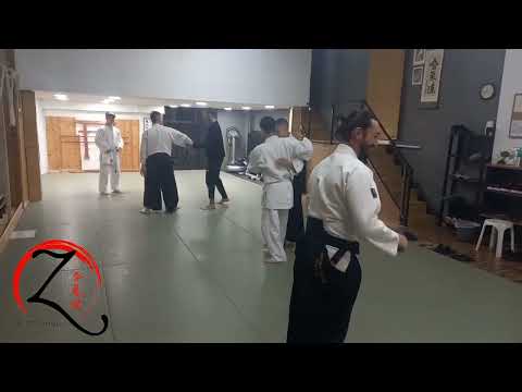 Aikido zanshin practice @aikidoathens