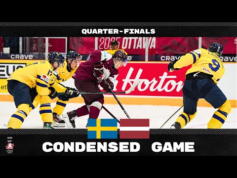 Condensed Game: Sweden vs Latvia | 2025 #WorldJuniors