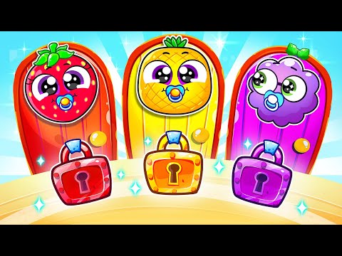 Escape From Color Door | Escape Room Challenge | Funny Kids Songs by Yum Yum