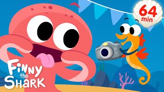 Let's Take A Picture + More | Kids Cartoons & Songs | Finny The Shark