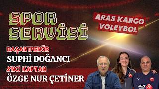 Spor Servisi - Aras Kargo Spor Kulübü Başantrenörü Suphi Doğancı ve 2'