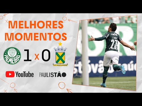VERDÃO NA CABEÇA | PALMEIRAS 1 X 0 SANTO ANDRÉ | MELHORES MOMENTOS | 8ª RODADA |  PAULISTÃO 2022