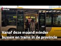 Minder OV door personeelstekort: 'Het is niet anders' | RTV Utrecht