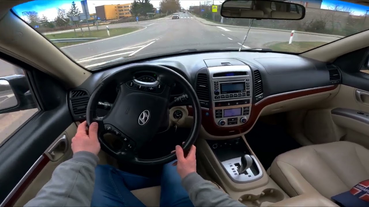 2007 Hyundai Santa Fe 2.2 CRDi 150 Hp POV Test Drive ...