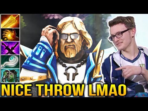 Miracle: Nice Throw After Kill me At Top Lane Dota 2