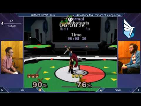 MMOM147 SSBM - Ses (Fox) vs. Kalvar (Marth) - Melee WSF