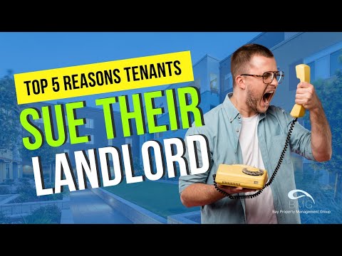 Top 5 Reasons Tenants Sue Their Landlord