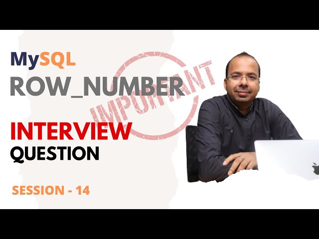 Mastering the Row Number Function in MySQL: A Key SQL Interview Topic ...
