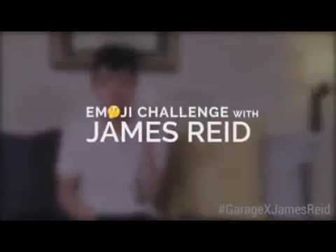 James Reid emoji challenge😄😄GARAGE MAGAZINE