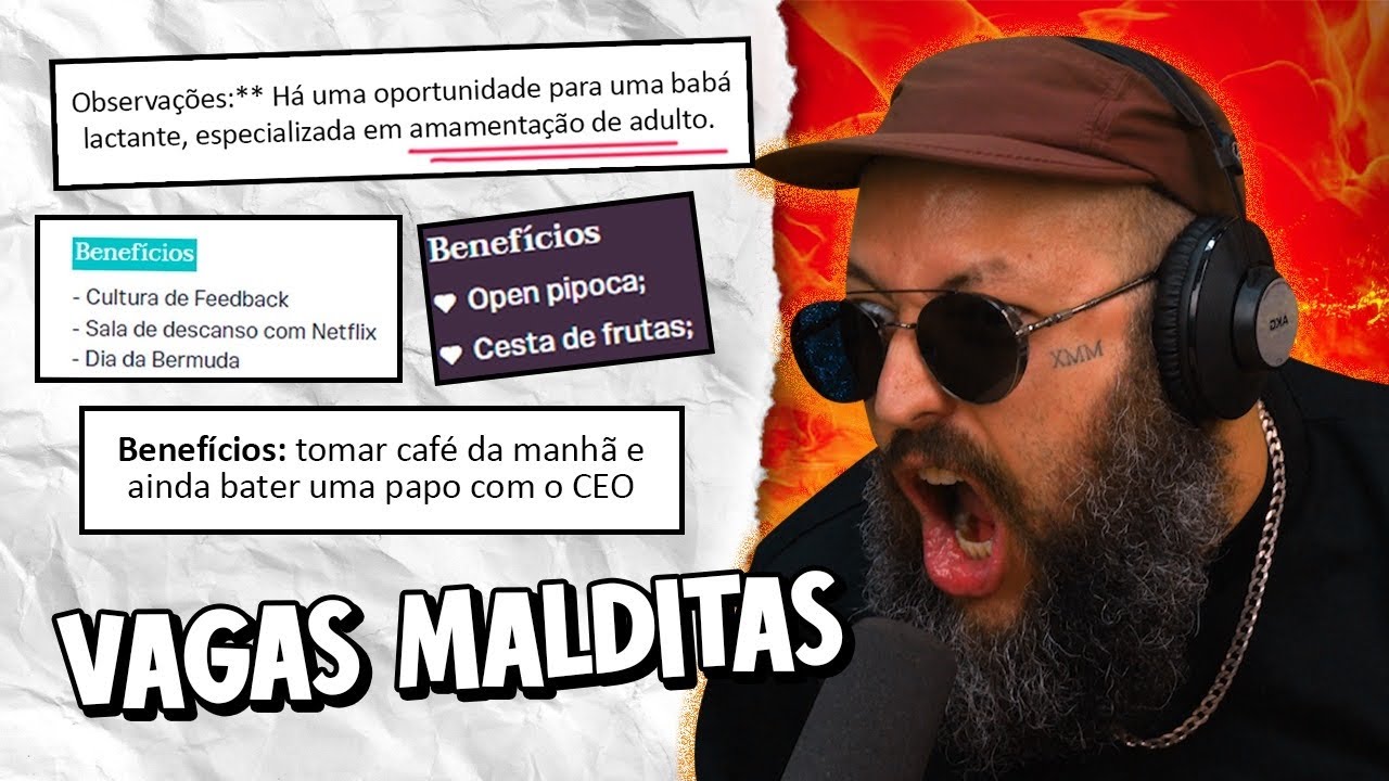 VAGAS ARR0MB4D4S - SÓ PIORA!!!