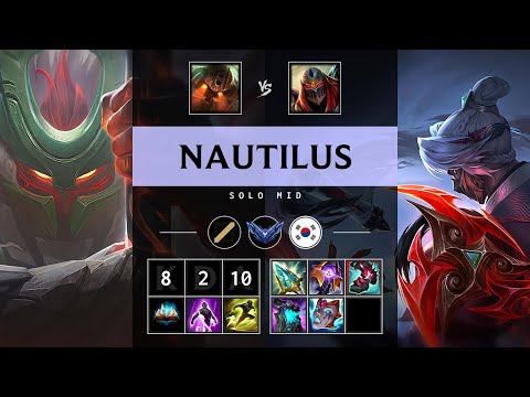 Nautilus Mid vs Zed - KR Diamond Patch 25.17