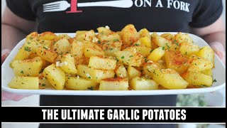 The Famous GARLIC POTATOES from San Sebastian Spain