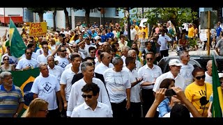 preview picture of video 'Vídeo 1 - Manifestação Santa Rita do Sapucai - Fora Dilma    15mar2015'