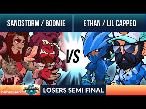 Sandstorm & Boomie vs Ethan & Lil Capped - Losers Semi Final - DreamHack Dallas 2v2