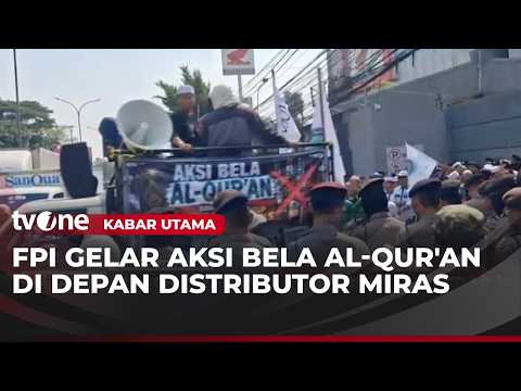 Massa dari Front Persaudaraan Islam Geruduk Pabrik Miras di Bandung | Kabar Utama