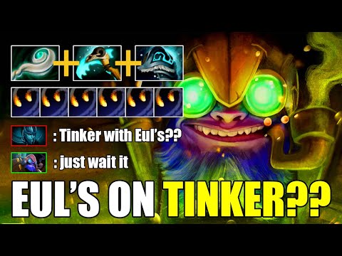 Tinker with Eul's?? Does it Work?? | Tinker Dota 2 Gameplay