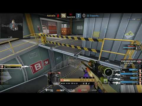 EPIC CLUTCH 0vs4 Astralis-G2 Final round