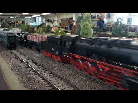 DR (Ost) zu Gast auf der Spur 0 Anlage der ARGE Große Modellbahnen Weser-Ems.