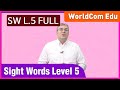 Learning English through Sight Words 100 LEVEL 5 | Full | Lesson 1 - 20 | with Brian Stuart (1106)