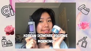 my korean skincare routine - morning ☀️ft. DUVOLLE CODE