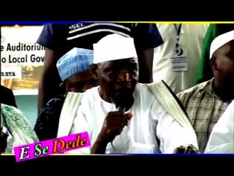 Alhaji Sheikh Muyideen Bello - E Se Dede  (Official Video)