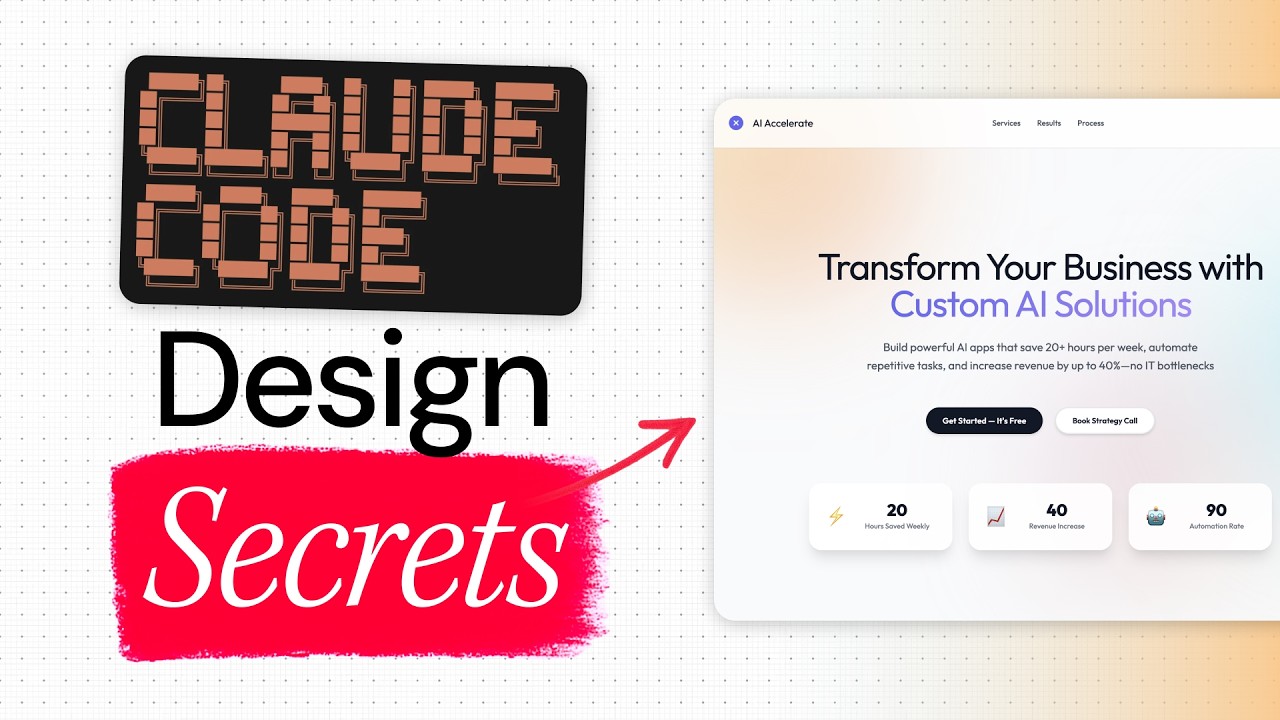 How to Build ACTUALLY Beautiful UI in With This Claude Code Skill