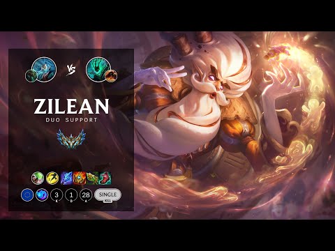 Zilean Support vs Thresh - EUW Challenger Patch 12.18