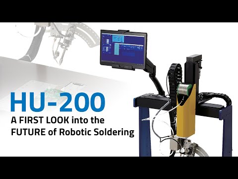 A First Look into the Future of Soldering with the Hakko HU-200 Robotic Soldering System