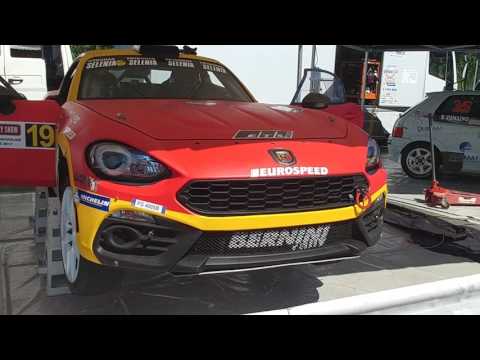 Abarth 124 Modanesi 2 Motors Rally Show 16 aprile 2017