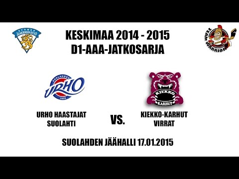 Team Warrior D1, 2014 - 2015 AAA-jatkosarja: Urho Haastajat vs. K-K (Game 2)