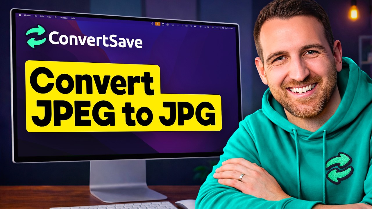 How to Convert JPEG to JPG