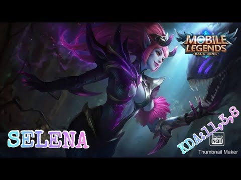 NO ONE CAN'T ESCAPE ME!! Selena Gameplay | Mobile Legends