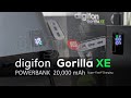 Digifon Gorilla XE 20 000mAh Fast Charging Power Bank