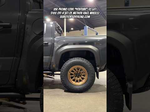 Method MR323 On a Toyota Tacoma Trailhunter #88rotorsoffroad