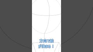 【お絵描き講座】十字の向き【初心者向け解説】#エミリア #グレース #イラスト #お絵かき #オリキャラ #解説 #お絵描き講座  #初心者