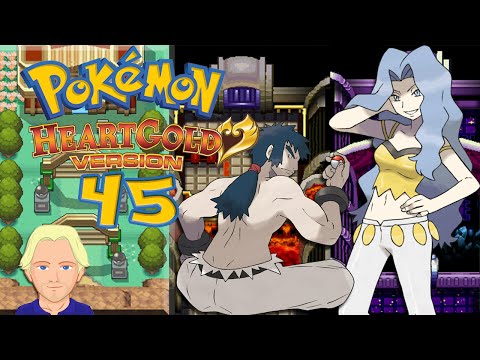 Let's Play Pokémon HeartGold #45 - Top 4 Mitglieder Bruno und Melanie