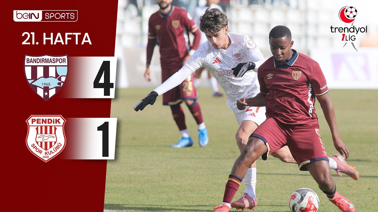 Bandırmaspor vs Pendikspor Highlights