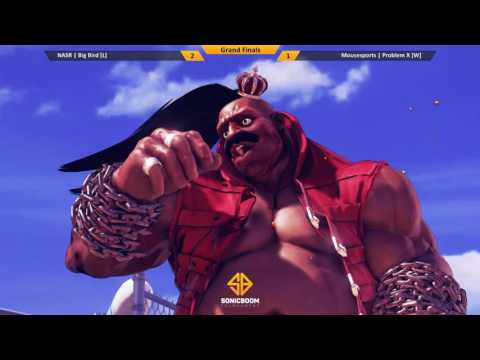 Sonic Boom IV SFV Grand Finals NASR | Big Bird (Ken) vs Mousesports | Problem X (Birdie)