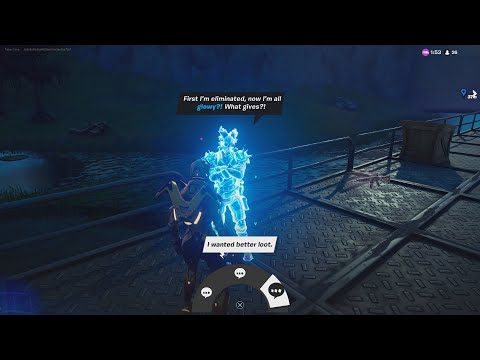 New Secret Ghost Interaction With RUCKUS (Fortnite Secret Dialogue)