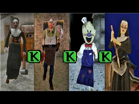 Bad Death Endings | Keplerians | Evil nun 2 vs Mr meat vs Evil nun vs ice scream 1,2 & 3!