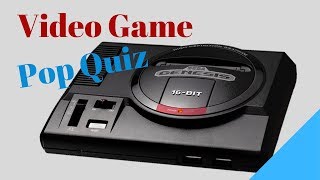 Sega Genesis Pop Quiz
