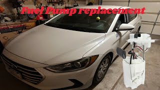 How to Replace Fuel Pump Module Assembly 2017 Hyundai Elantra
