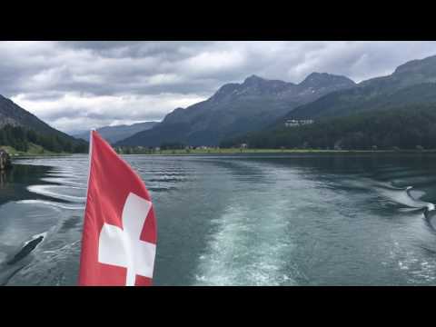 Switzerland, Engadin, on the Boat on Silsersee, Juni 2017